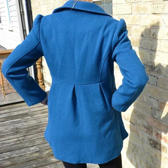 Old Navy  Wool Blend Pea Coat - Picture 9 of 9